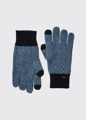 Ballyhide­­ Knitted Gloves - Navy