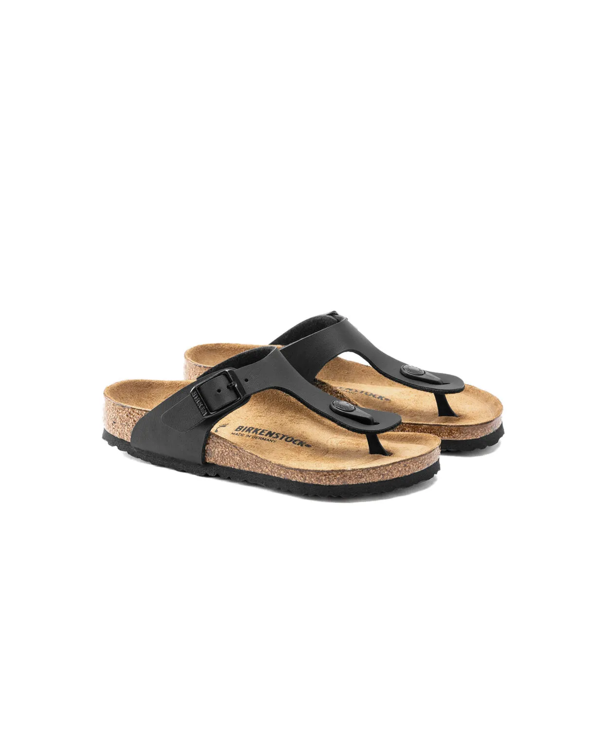 Birkenstock Kids Gizeh Birko-Flor Black Sandals