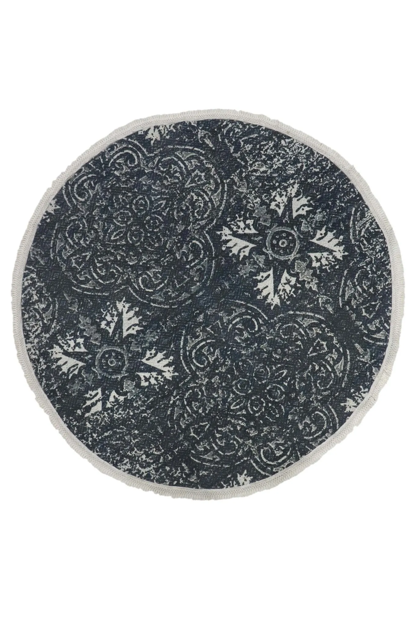 BUCKS - ROUND   RUG