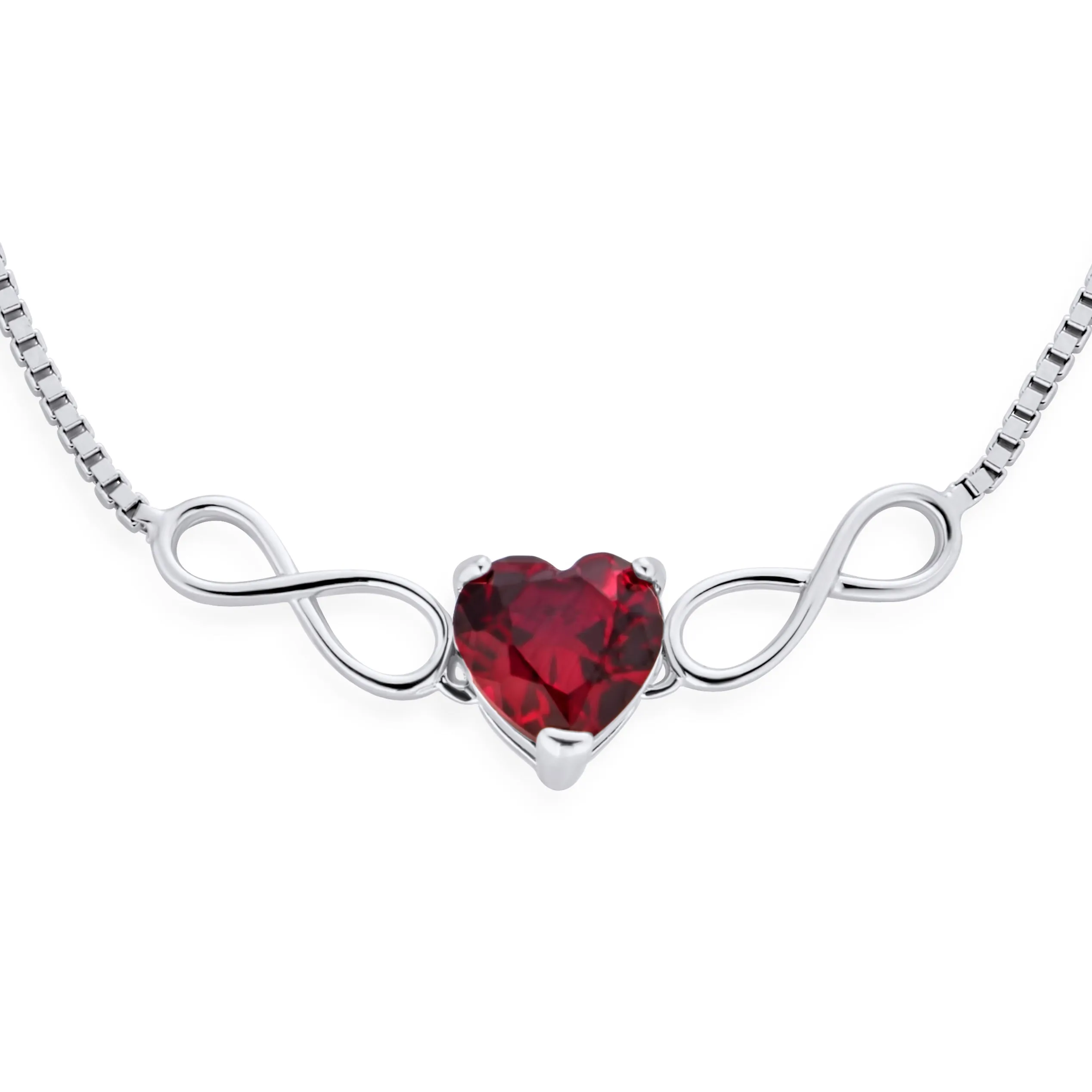 Butterfly Infinity Symbol Heart Bolo Bracelet .925 Sterling Silver