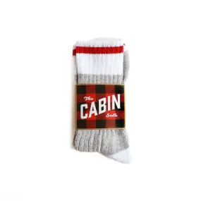 Cabin Sock - Red Stripe