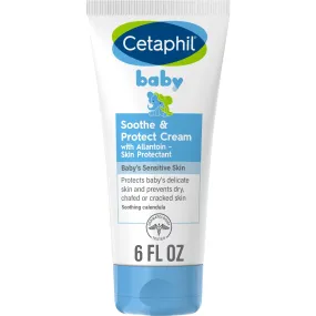 Cetaphil Baby Soothe & Protect Cream with Allantoin Skin Protectant - 6 oz