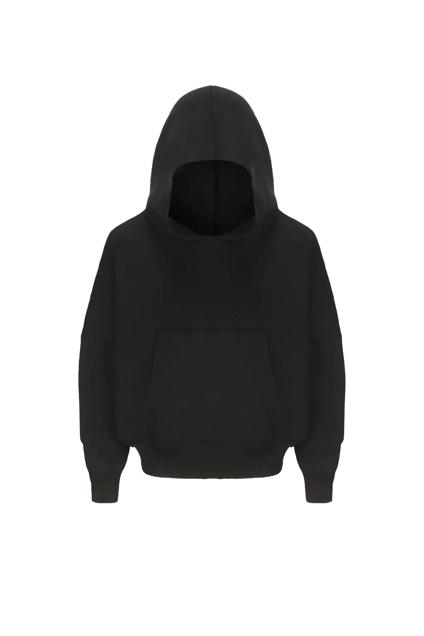 Disark Modal Anti-Pilling Knitted Hoodie-Black