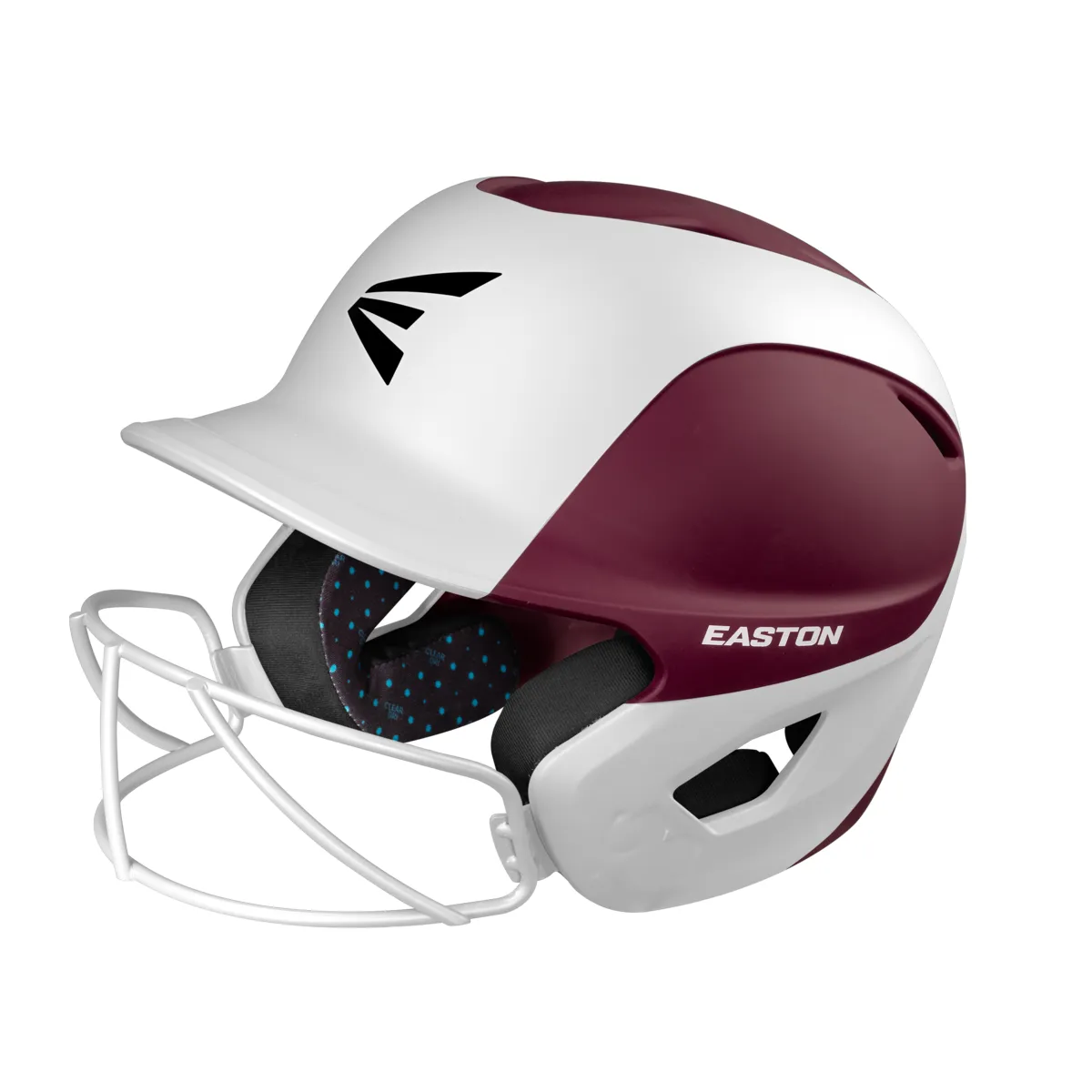 Easton Ghost Matte Two Tone Fastpitch Softball Helmet with Mask