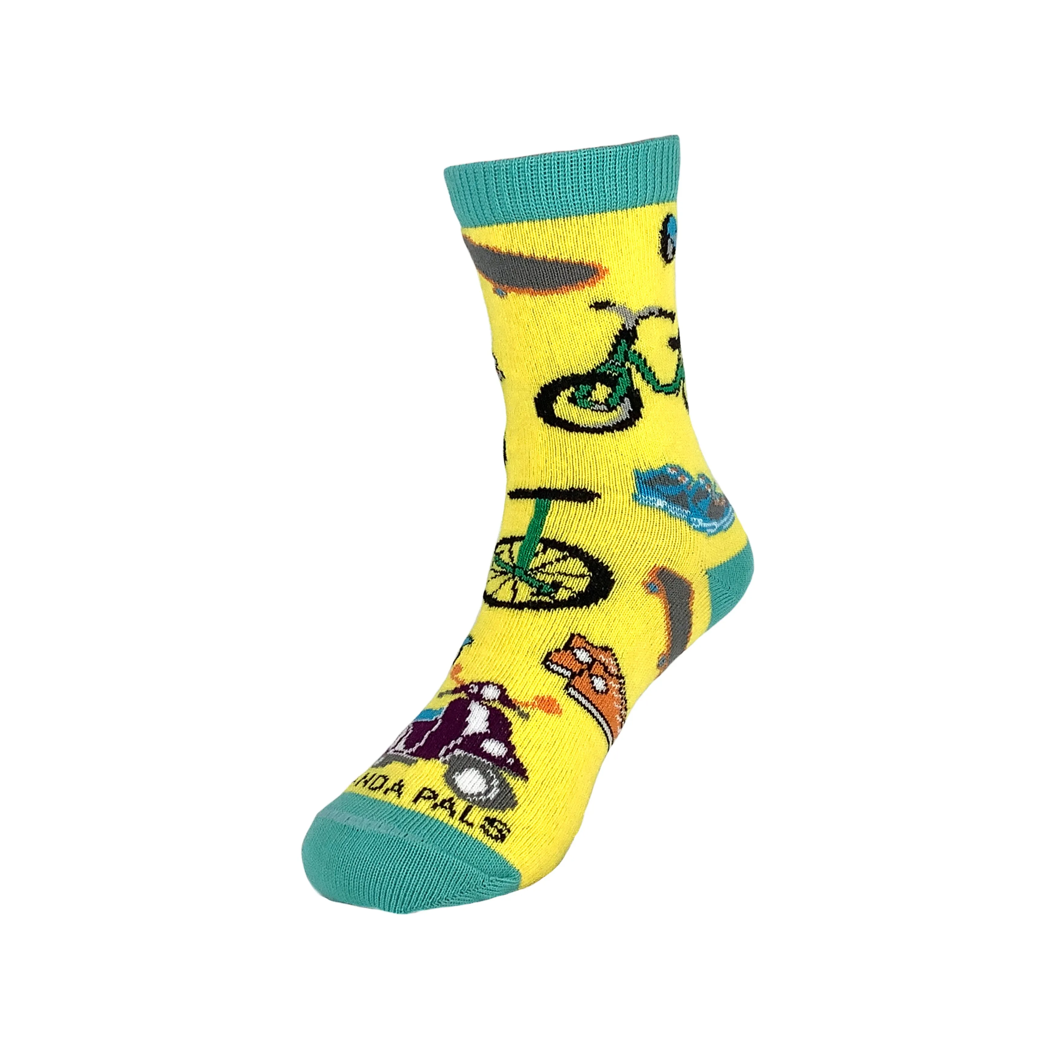 Fun Wheels Socks (Ages 3-7) from the Sock Panda