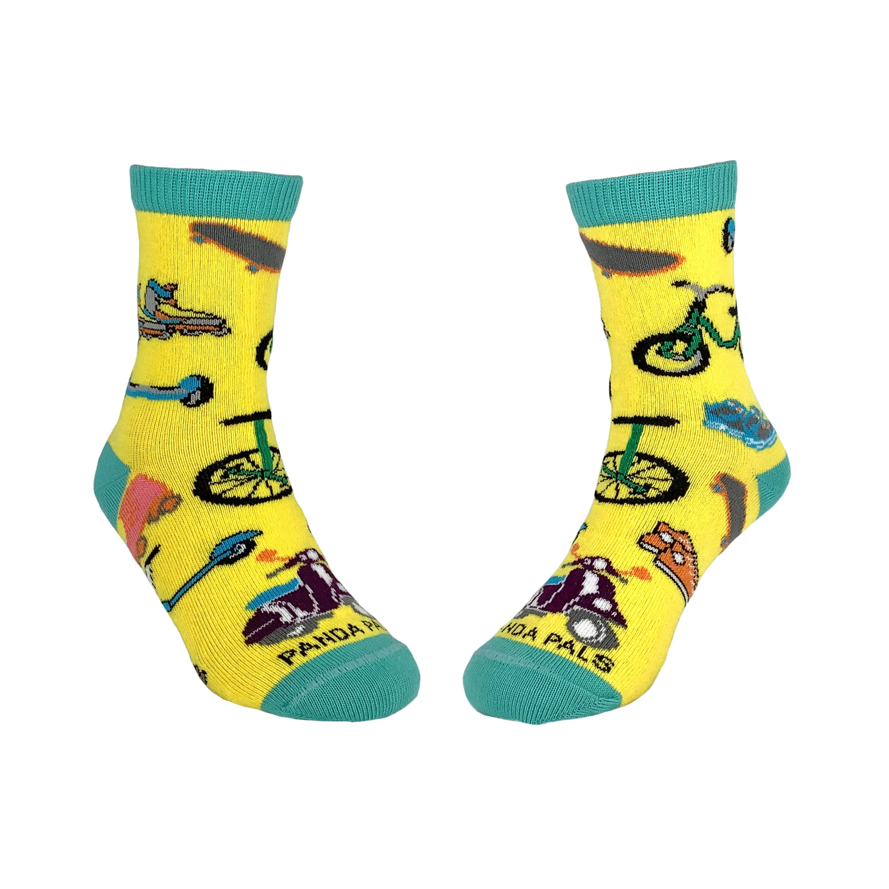 Fun Wheels Socks (Ages 3-7) from the Sock Panda