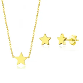 Gold Plated Star Set