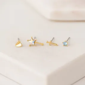 Happily Ever After Stud Earring Set