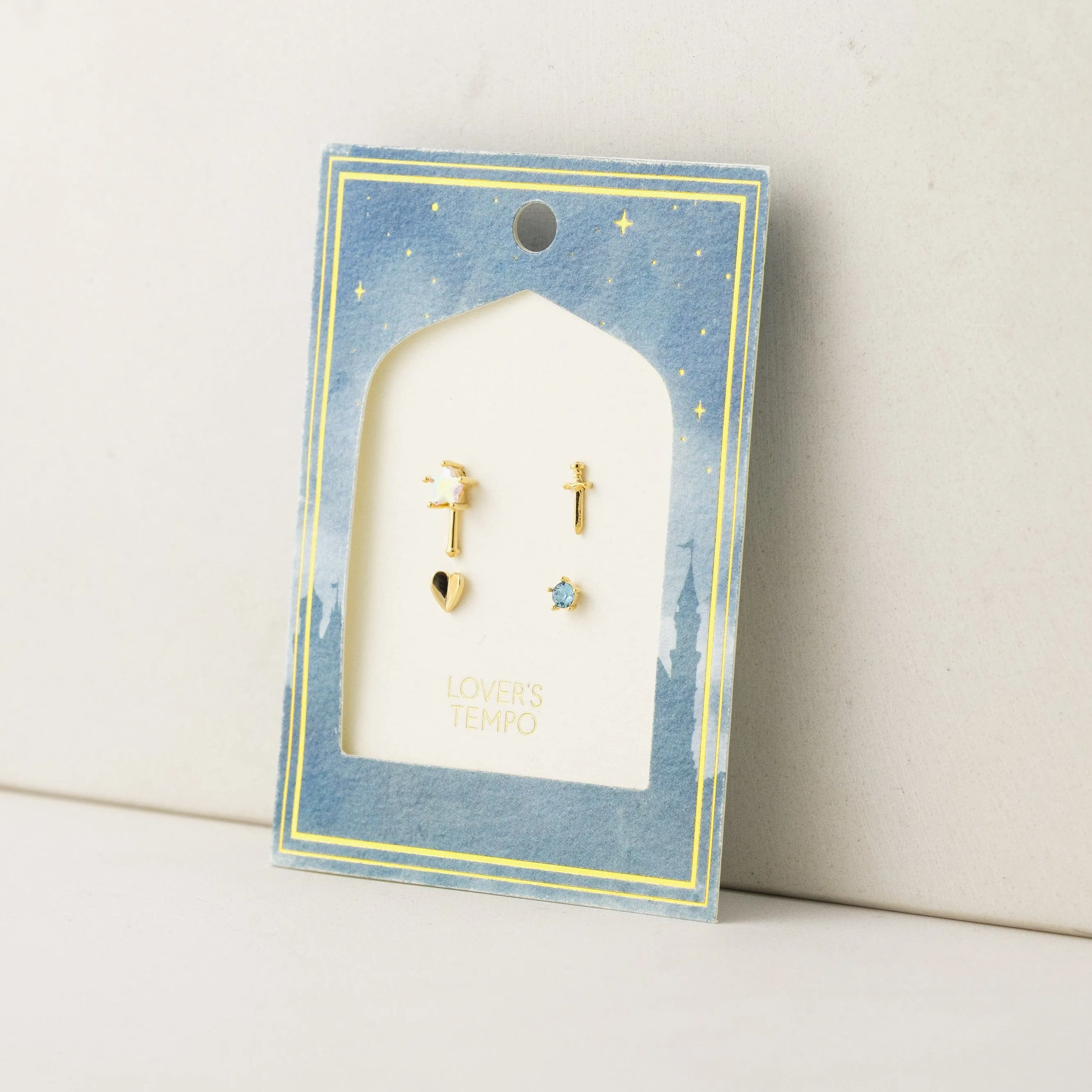 Happily Ever After Stud Earring Set