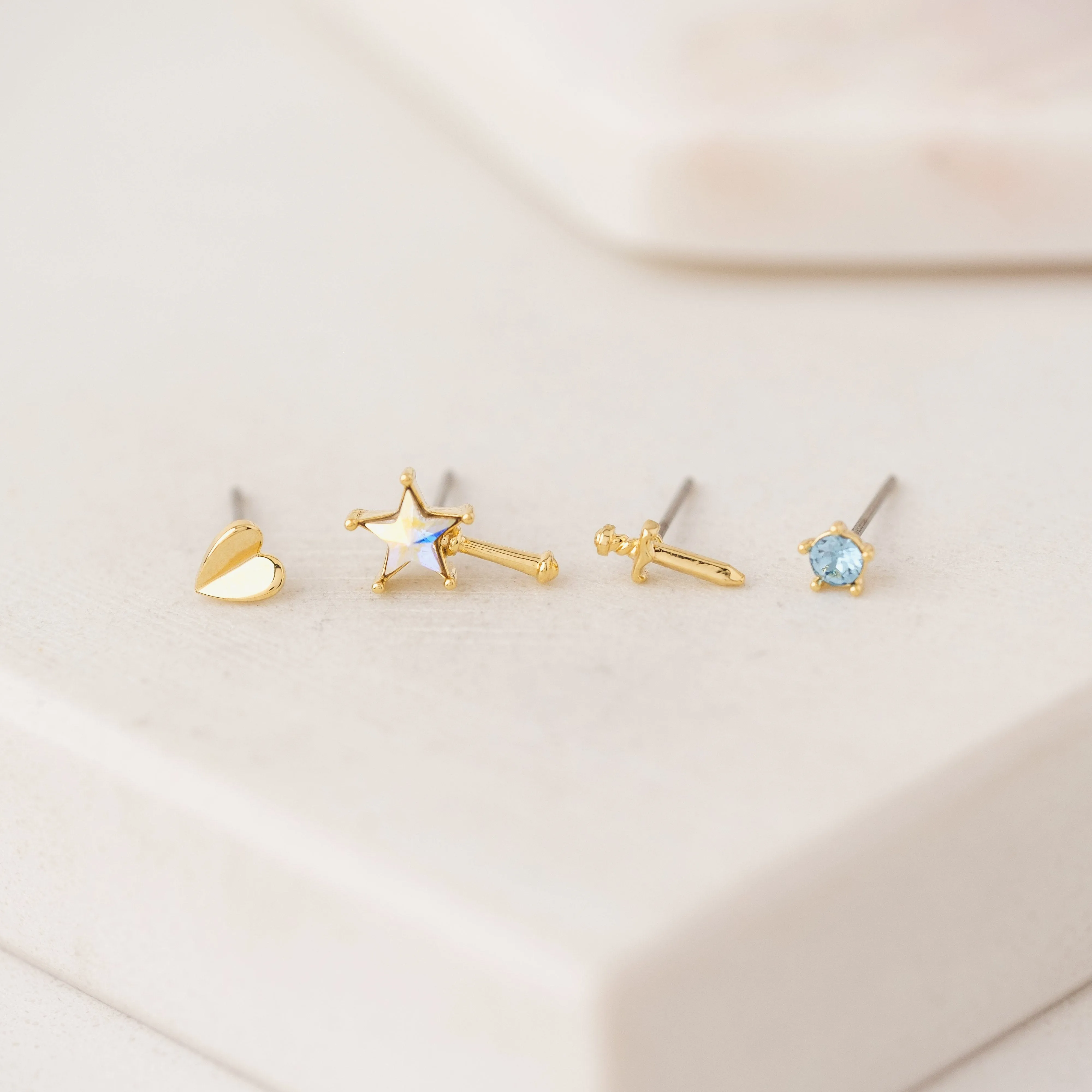 Happily Ever After Stud Earring Set