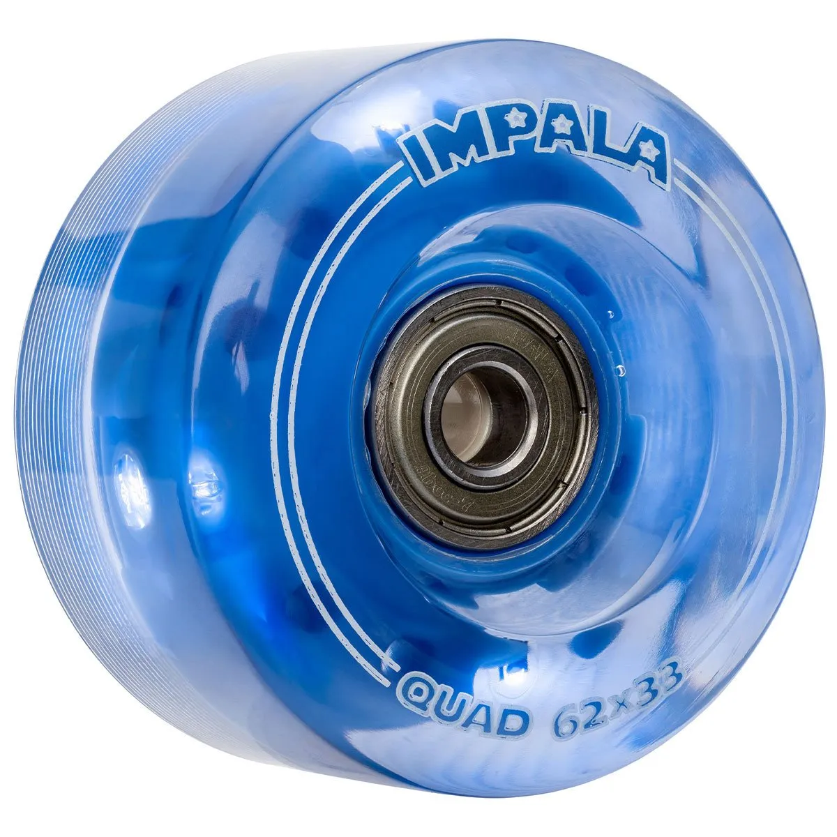 Impala Light-up Wheels - Blue - 4 Pack