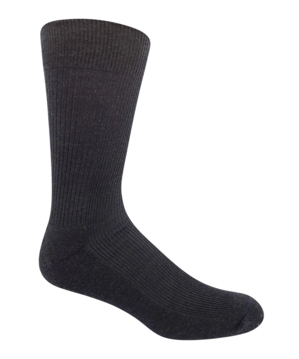 J.B. Field's Made in Canada Merino Wool Cushion Crew Sock - 6381 6383