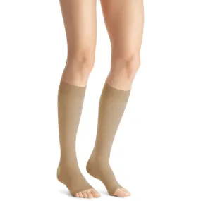 JOBST® Opaque Women's Knee High 15-20 mmHg, Open Toe