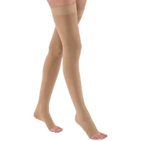 JOBST® Relief Thigh High 15-20 mmHg w/ Silicone Top Band , Open Toe