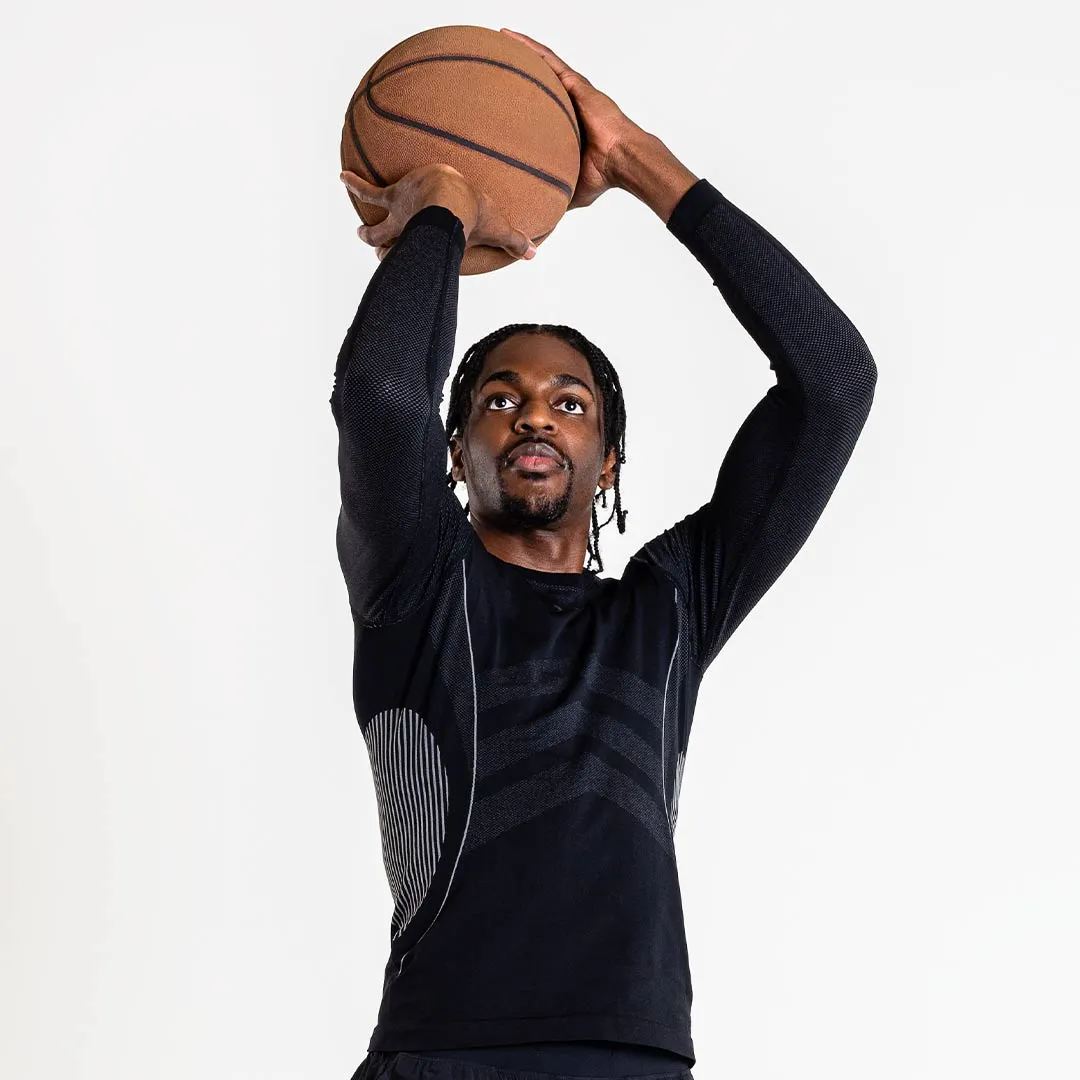 Justin Holiday Collection: Bold Compression Long Sleeve Shirt