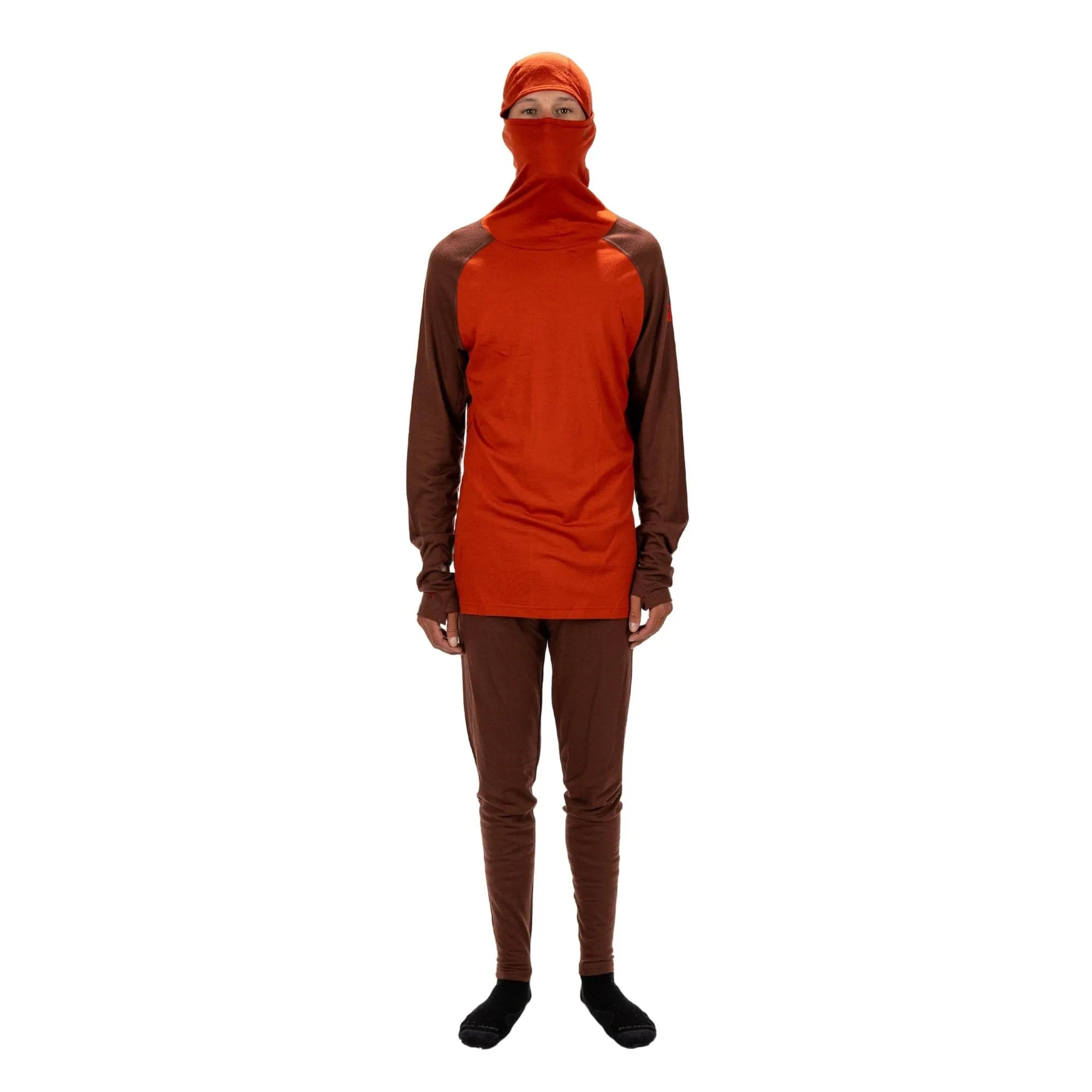 Men's Aspect Midweight Merino Wool Base Layer Balaclava Hood