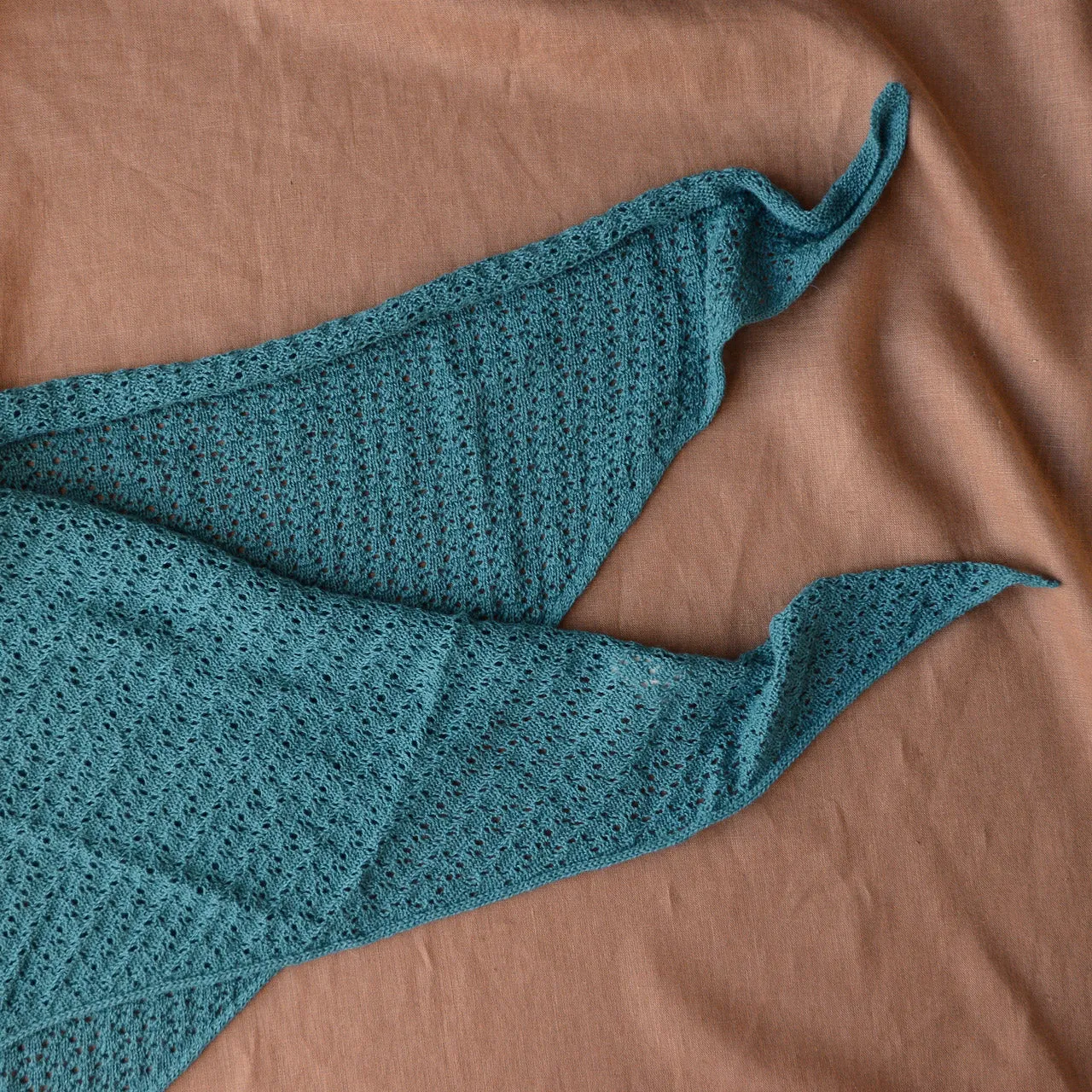 Triangle Scarf in Baby Alpaca (Adults) *Last One!